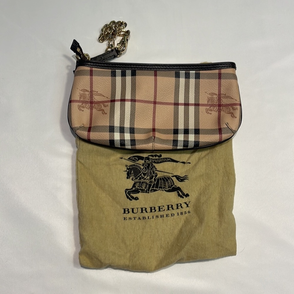 Burberry Check Wristlet